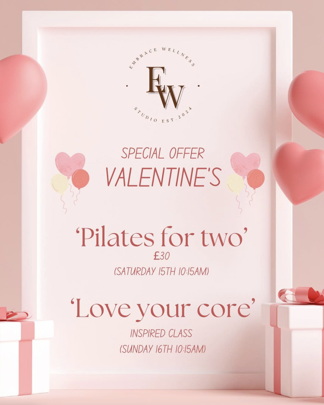 Valentine's Offers At Embrace Wellness Studio 2025